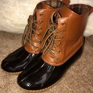 Steve Madden Rain/Winter Brown&Black Boots (worn1x